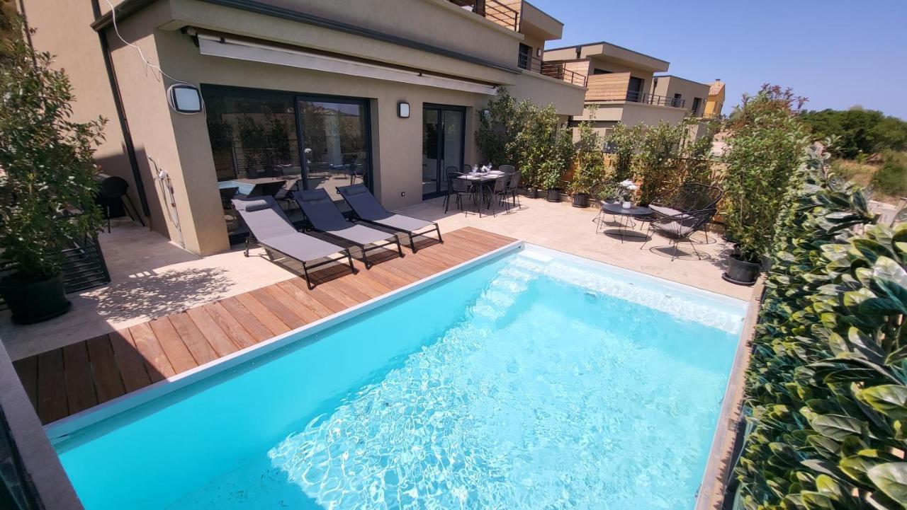 Villa Moderne De Standing Avec Piscine Privee A 400M De La Plage - 4 Chambres Conca Kültér fotó