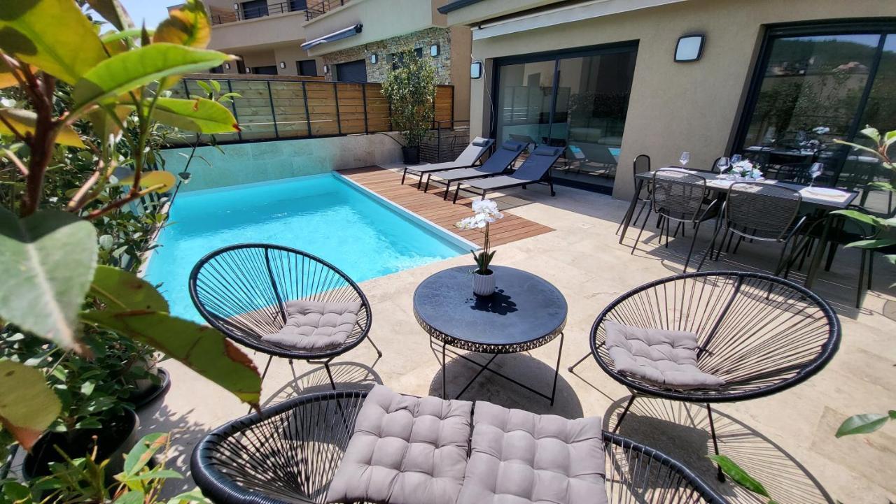 Villa Moderne De Standing Avec Piscine Privee A 400M De La Plage - 4 Chambres Conca Kültér fotó